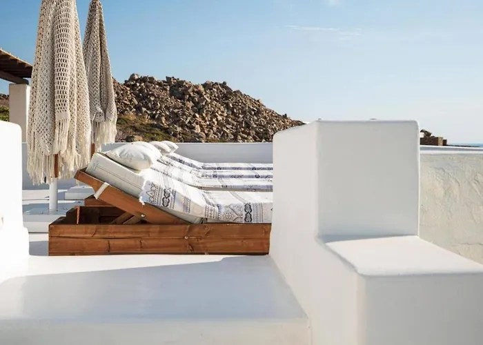 White Rock & Hotell Houlakia (Mykonos)